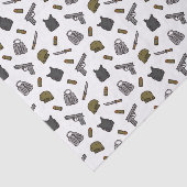 Papier Mousseline Military (Détail)