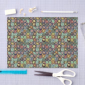 Papier Mousseline Millefiori vintage (Artisanat)