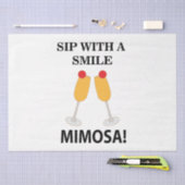Papier Mousseline Mimosa Sip Avec Le Sourire Mimosa (Artisanat)