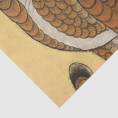 Papier Mousseline Minhwa coréen de Tigres laides (Détail)