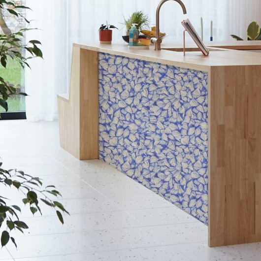 Papier Mousseline Mini coquilles blanches sur une page de découpage