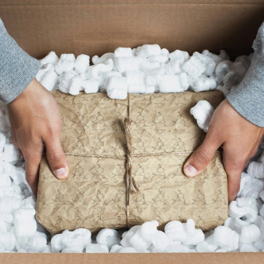 Papier Mousseline Minimal Lingerie Pattern Chic Feminine Packaging