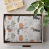 Papier Mousseline Minimalist Cat Pumpkin Halloween (Cadeau)