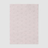 Papier Mousseline Minimalist Wedding tissue Paper | Warm Blush (Recto)