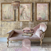 Papier Mousseline Mint Mauve Romance, Hummingbird Lady & Parasol