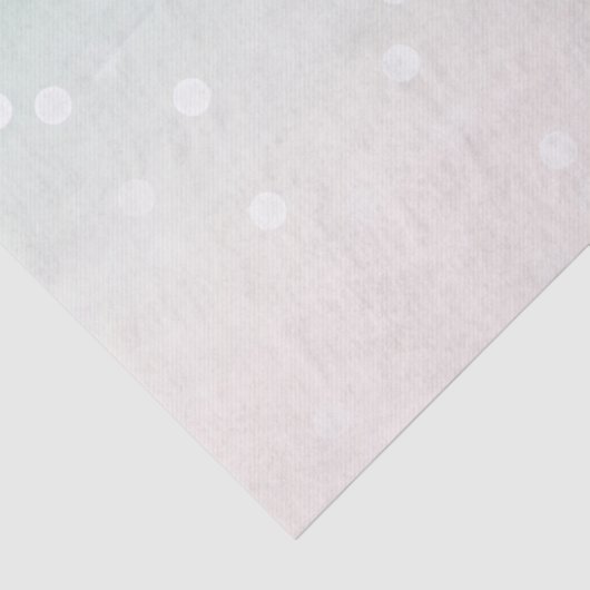 Papier Mousseline Mint Ombre White Bokee Confetti (Détail)