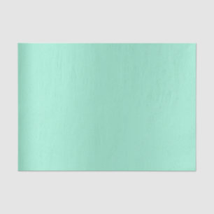 Papier Mousseline Mint vert Aqua Tiffany Metallic