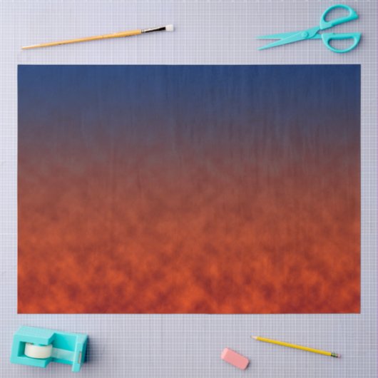 Papier Mousseline Minuit Chute de Braise (Artisanat)
