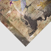 Papier Mousseline Minuit Lune Magique Spell Frog Decoupage (Détail)