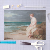 Papier Mousseline Miranda John William Waterhouse Art (Artisanat)