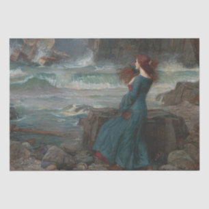 Papier Mousseline Miranda (par John William Waterhouse)
