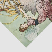 Papier Mousseline "Miroir des fées" de Charles Folkard (Détail)