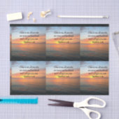 PAPIER MOUSSELINE MISE À JOUR DE MATTHEW 11:28 SCRIPTURE VERSE SUNRI (Artisanat)