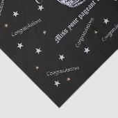 Papier Mousseline Miss America Félicitations Tissue Paper (Détail)