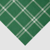 Papier Mousseline Mistletoe Plaid (Détail)
