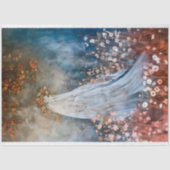 Papier Mousseline Misty Mystical Ethereal Goddess Ghost T4 Decoupage (Recto)