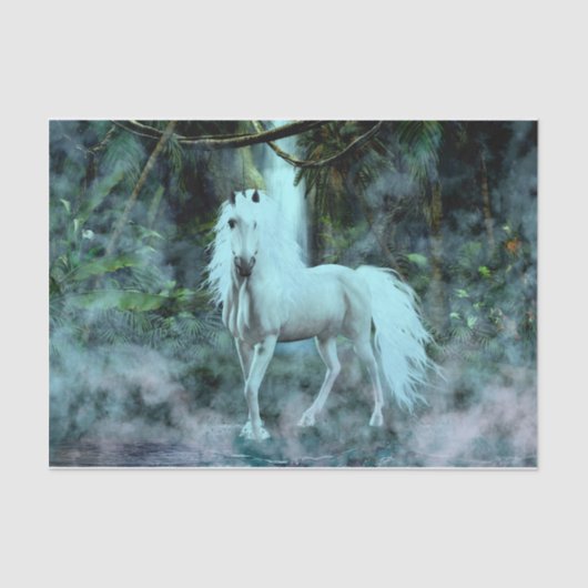 Papier Mousseline Misty Unicorn (Recto)