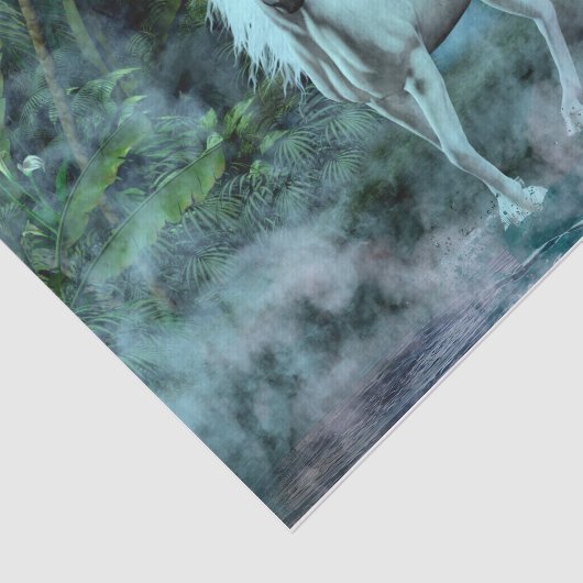 Papier Mousseline Misty Unicorn (Détail)