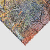 Papier Mousseline Mixte Lion Woods (Détail)