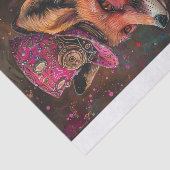 Papier Mousseline Mme Fox (Détail)