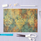 Papier Mousseline Mobilier rustique Damask Découpage Papier Tissu (Artisanat)