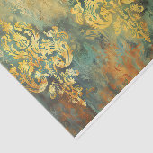 Papier Mousseline Mobilier rustique Damask Découpage Papier Tissu (Détail)