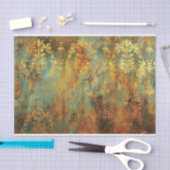 Papier Mousseline Mobilier rustique Damask Découpage Papier Tissu (Artisanat)
