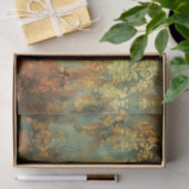 Papier Mousseline Mobilier rustique Damask Découpage Papier Tissu (Cadeau)
