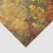 Papier Mousseline Mobilier rustique Damask Découpage Papier Tissu (Détail)