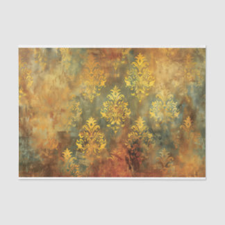 Papier Mousseline Mobilier rustique Damask Découpage Papier Tissu