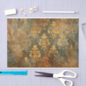 Papier Mousseline Mobilier rustique Damask Découpage Papier Tissu (Artisanat)