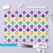 Papier Mousseline Mod Mardi Gras Points (Artisanat)