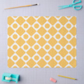 Papier Mousseline Mod Retro 60's Mustard (Artisanat)