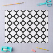 Papier Mousseline Mod Retro 60's White (Artisanat)