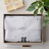 Papier Mousseline Mode gothique Bouteille de parfum victorienne avec (Cadeau)