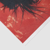 Papier Mousseline Mode gothique découpage (Détail)