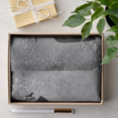 Papier Mousseline Mode gothique Stiletto talon avec Roses rose mauve (Cadeau)