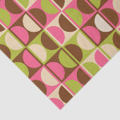 Papier Mousseline Modèle abstrait géométrique moderne du milieu du s (Détail)