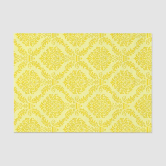 Papier Mousseline Modèle Damask de l'Empire français #11 (Recto)