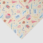 Papier Mousseline Modèle de célébration d'anniversaire HARRY POTTER™ (Détail)