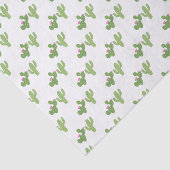 Papier Mousseline Modèle de couple de cactus (Détail)