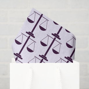 Papier Mousseline Modèle de symbole de services juridiques de la bal