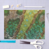 Papier Mousseline Modèle de texture de peau de caméléon (Artisanat)