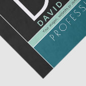 Papier Mousseline Modèle d'entreprise moderne | Toutes les couleurs  (Détail)