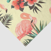 Papier Mousseline Modèle flamant (Détail)