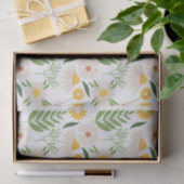 Papier Mousseline Modèle floral (Cadeau)
