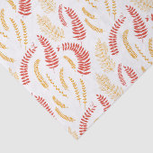 Papier Mousseline Modèle floral (Détail)