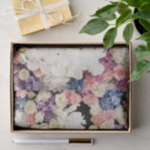 Papier Mousseline Modèle floral (Cadeau)