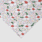 Papier Mousseline Modèle floral classique (Détail)