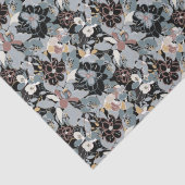 Papier Mousseline Modèle floral de Magnolia (Détail)